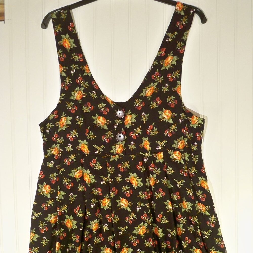 Fowers, Black Strap Dress